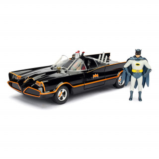 Jada Toys - Batman 1966 Classic Batmobile 1:24 Játék