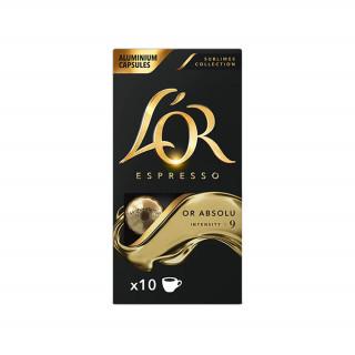 Douwe Egberts L`OR Sublimes Or Absolu Nespresso kompatibilis 10 db kávékapszula Otthon