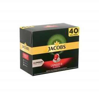 Douwe Egberts Jacobs Lungo 6 Classico Nespresso kompatibilis 40 db kávékapszula Otthon