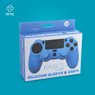 FR-TEC Szilikon védőtok + Grips (Kék) (FR-TEC FT0007) PS4