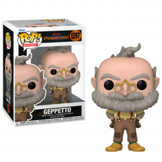 Funko Pop! #1297 Movies: Pinocchio (Netflix) - Geppeto Vinyl Figura AJÁNDÉKTÁRGY