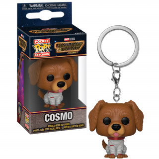 Funko Pocket Pop!: Marvel Guardians of The Galaxy Volume 3 - Cosmo Bobble-Head Vinyl Figura Kulcstartó Ajándéktárgyak