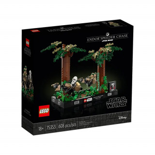 LEGO Star Wars Endor sikló üldözés dioráma (75353) Játék