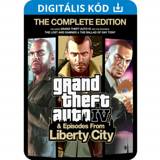 Grand Theft Auto IV Complete Edition (PC) Letölthető PC