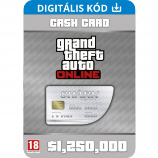 Grand Theft Auto Online: Great White Shark Card (PC) Letölthető 