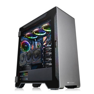 Thermaltake A500 Aluminum Tempered Glass Edition táp nélküli ATX számítógépház aluminum PC