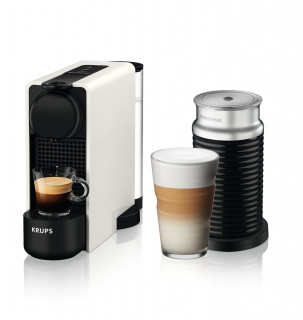 Krups XN511110 Nespresso Essenza Plus fehér kapszulás kávéfőző 