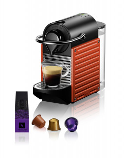 Krups XN304510 Nespresso Pixie Electric piros kapszulás kávéfőző Otthon