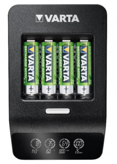 Varta LCD Ultra Fast Charger/4db AA 2100mAh akku/akku töltő PC