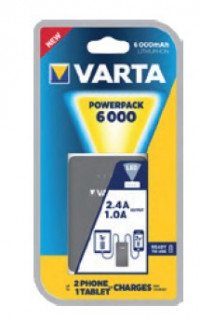 Varta 6000mAh szürke power bank Mobil