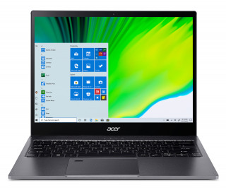 Acer Spin 5 SP513-54N-70RR 13,5" IPS/Intel Core I7-1065G7/8GB/512GB/Int. VGA/Win10/szürke laptop 