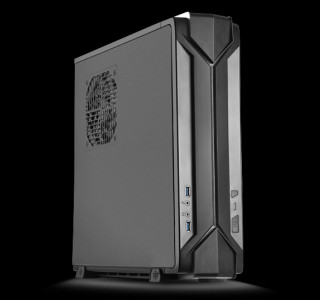 HÁZ SILVERSTONE RVZ03B Raven Black PC