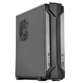 HÁZ SILVERSTONE RVZ03-ARGB Raven fekete PC