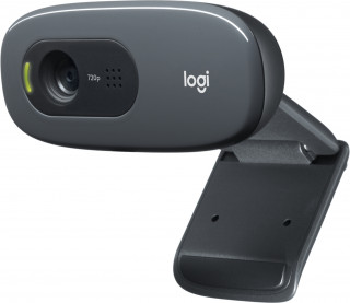 Logitech WebCam C270i HD webkamera fekete /960-001084/ PC
