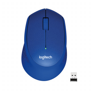 Logitech M330 Silent Plus [Vez.nélküli] - Kék PC