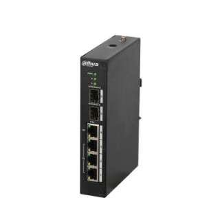 Dahua PFS3206-4P-96 3x 10/100(PoE+/PoE)+1x gigabit(HighPoE/PoE+/PoE)+2x SFP uplink, 96W PoE switch PC