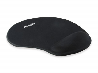 Equip-Life Egérpad - 245014 (szövet, csúszásmentes, 230 x 200 x 20mm, ergonómikus dizájn, fekete) PC