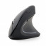 Gembird Ergonomic wireless optical mouse MUSW-ERGO-01, 1600 DPI, USB, black thumbnail