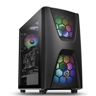 Thermaltake Commander C34 ARGB (Ablakos) - Fekete PC