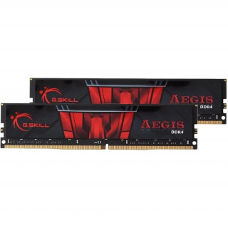G.Skill DDR4 3000 16GB Aegis CL16 - Fekete/Piros PC