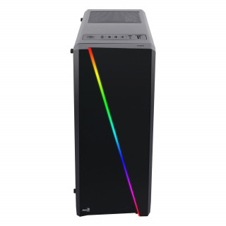 AeroCool Cylon RGB (Plexi Ablak) - Fekete PC