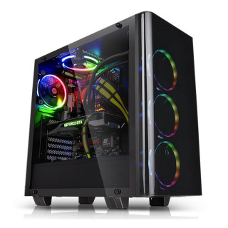 Thermaltake View 21 TG (Ablakos) - Fekete PC