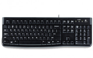 Logitech K120 OEM (HU, USB) - Fekete PC