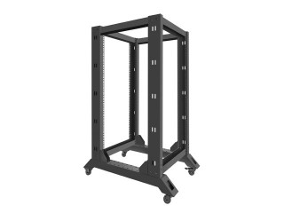 Lanberg open rack 19' 22U/600x800mm black PC