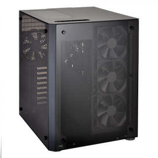 Lian Li PC-O8 WX Midi Tower Fekete PC