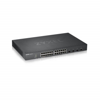 ZyXEL XGS1930-28 24port GbE LAN 4port 10GbE SFP+ L2+ menedzselhető switch PC