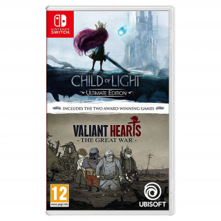 Child of Light Ultimate Edition + Valiant Hearts: The Great War (használt) Nintendo Switch