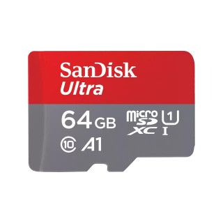 Sandisk MicroSD Ultra Android Kártya 64GB,120MB/s,A1,Class 10,UHS-I PC