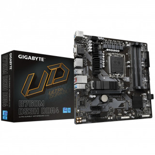 Gigabyte LGA1700 B760M DS3H DDR4 alaplap 