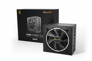 Be quiet! 650W 80+ Gold Pure Power 12 M tápegység PC