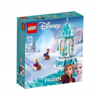 LEGO Disney Anna és Elsa varázslatos körhintája (43218) Játék