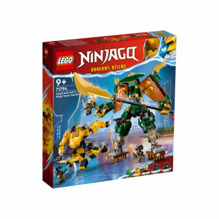 LEGO NINJAGO Lloyd és Arin nindzsacsapatának robotjai (71794) Játék