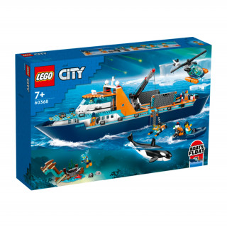 LEGO City Sarkkutató hajó (60368) Játék