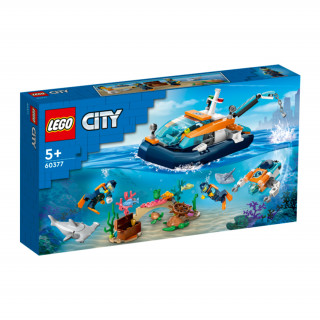 LEGO City  Felfedező búvárhajó (60377) 