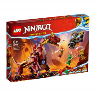 LEGO NINJAGO Hőhullám átalakítható lávasárkány (71793) Játék