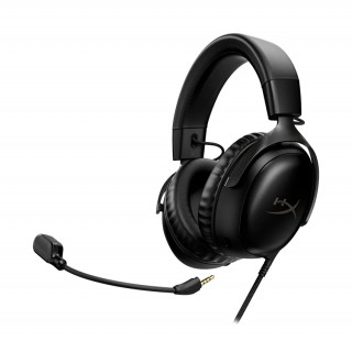 HyperX Cloud III - Gaming fejhallgató (Fekete) (727A8AA) PC