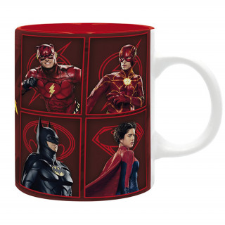 DC COMICS - Mug - "Flash group" - Abystyle AJÁNDÉKTÁRGY