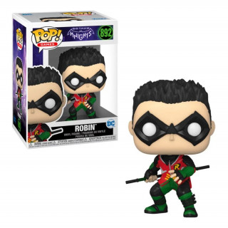 Funko Pop! #892 Games: Gotham Knights - Robin Vinyl Figura Ajándéktárgyak