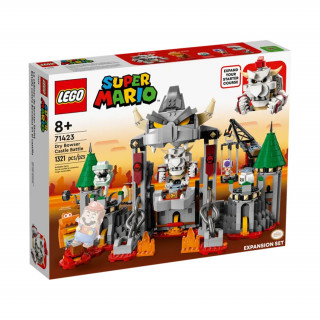 LEGO Super Mario: Csata Dry Bowser kastélyában kiegészítő szett (71423) Játék