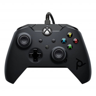 PDP Xbox Series X/S Vezetékes Kontroller - Raven Fekete (Xbox Series X/S) (használt) Xbox Series