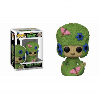 Funko Pop! #1191 Marvel: I Am Groot - Fancy Groot Bobble-Head Vinyl Figura Ajándéktárgyak