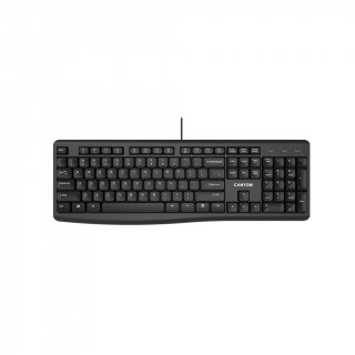 Canyon Keyboard KB-50 EN/RU Slim Wired Black (CNE-CKEY5-RU) 