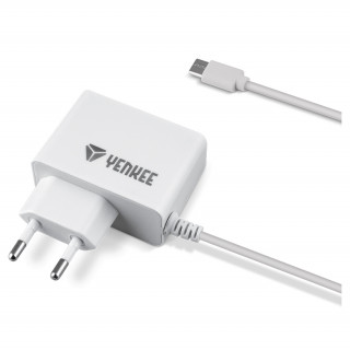 YENKEE YAC 2017WH Hálózati töltő microUSB  Mobil