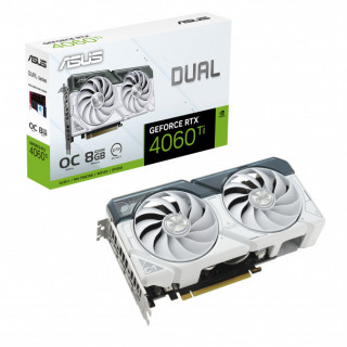 ASUS Dual GeForce RTX 4060 Ti White OC 8GB GDDR6 (DUAL-RTX4060TI-O8G-WHITE) 