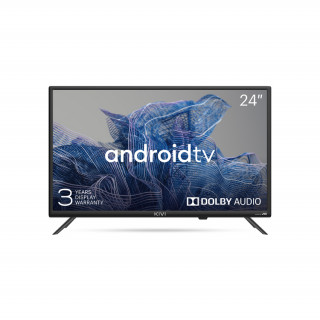 KIVI 24", HD, Google Android TV, Black, 1366x768, 60 Hz (24H750NB) 