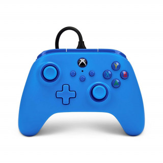 PowerA Xbox Series X|S, Xbox One, PC Vezetékes Kontroller (Blue) Xbox Series